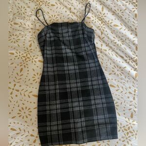 Plaid 90s Inspired Mini Dress